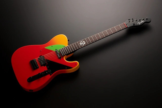 Asuka Joins Your Band Thanks to Evangelion Fender Telecaster