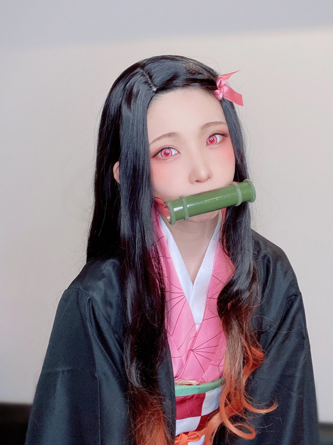 Japan's Top Cosplayer Pulls Off Perfect Nezuko with Items from Home