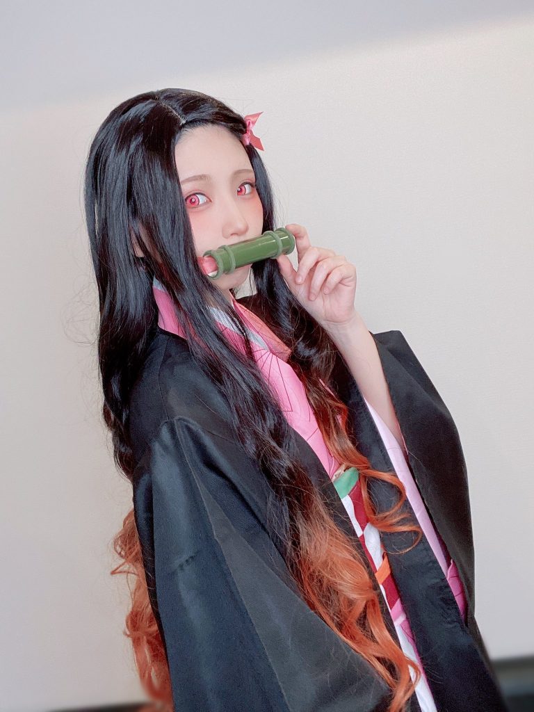 Japans Top Cosplayer Pulls Off Perfect Nezuko With Items From Home Otaku Usa Magazine