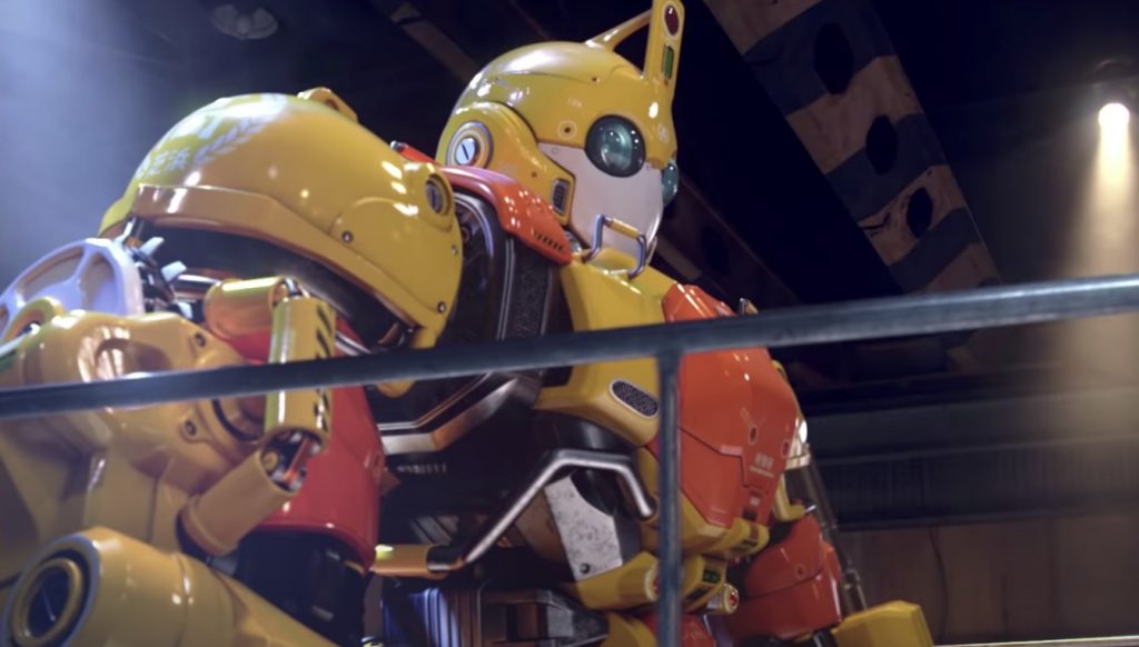 Live-Action Eizouken! Trailer Switches on the Giant Robot