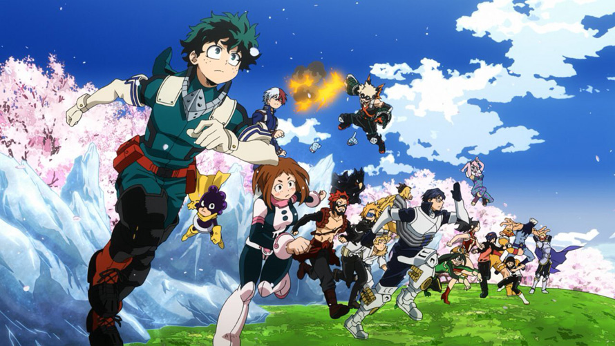 9) My Hero Academia