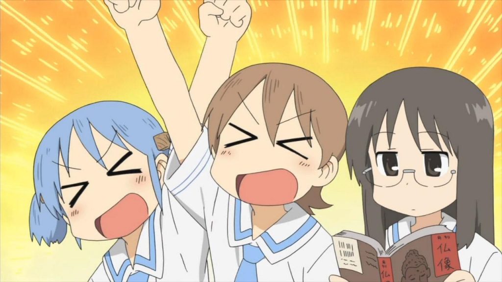 The girls of Nichijou