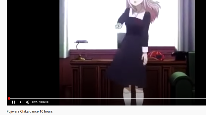 Chika kaguya dance  Real life 3D vs 2D anime  YouTube