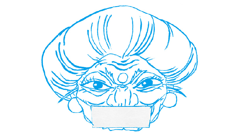 Spirited Away Antagonist Yubaba Wants Everyone to Wear Masks