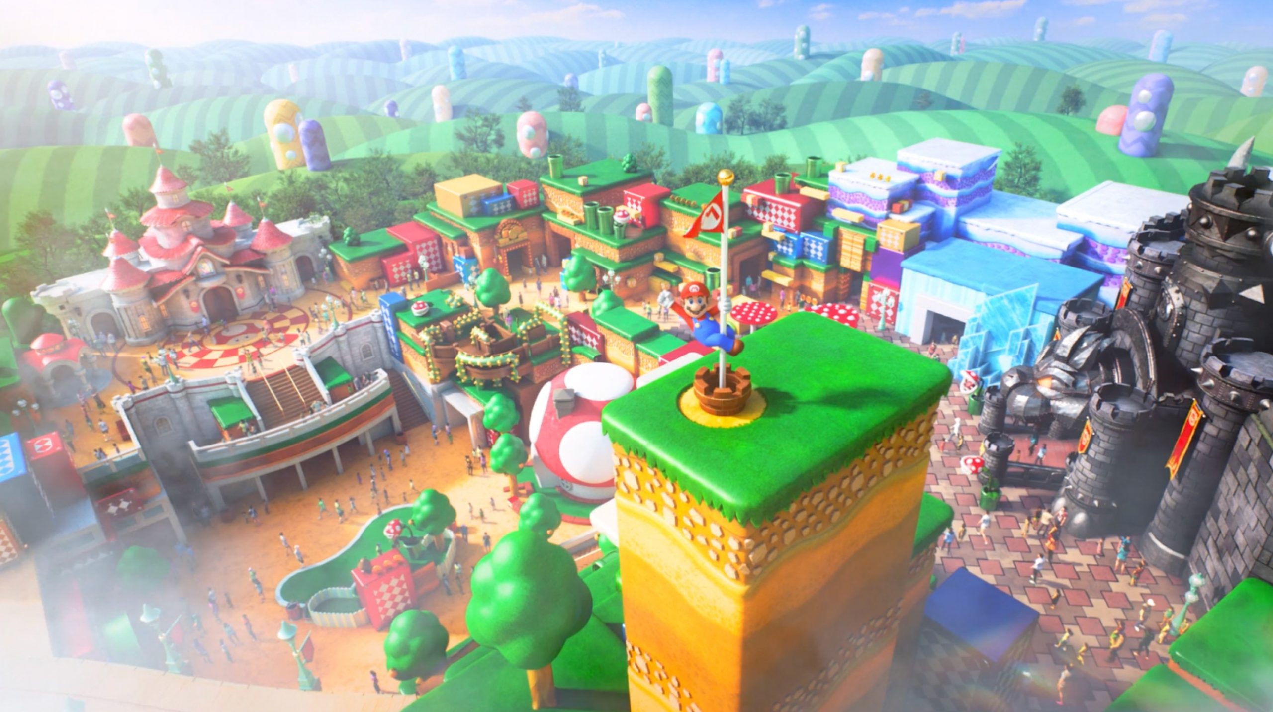 Donkey Kong Country Opening in Spring 2024 at Super Nintendo World