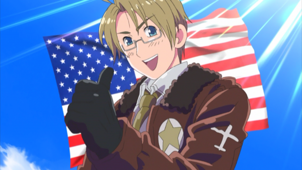 America (as seen in anime)