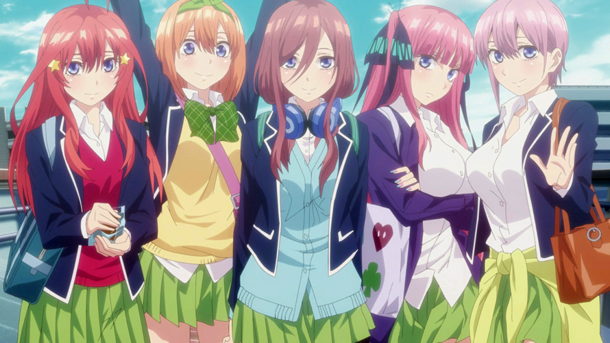 The Quintessential Quintuplets to Continue with 2022 Movie