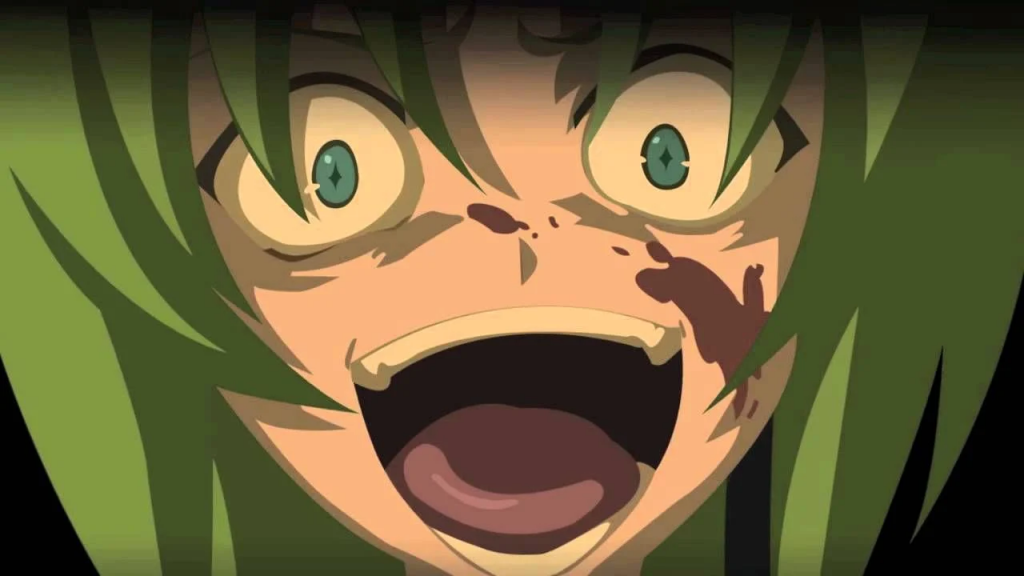 It's not a real Higurashi article without that one screencap.