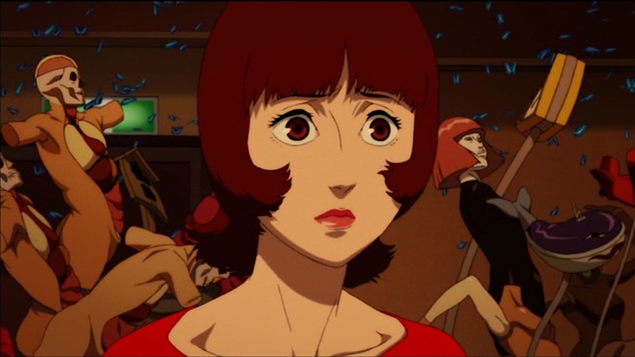 Wonder Woman in the Art Style of Satoshi Kon