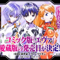 Evangelion Manga Collector’s Editions Show Off Cover Illustrations