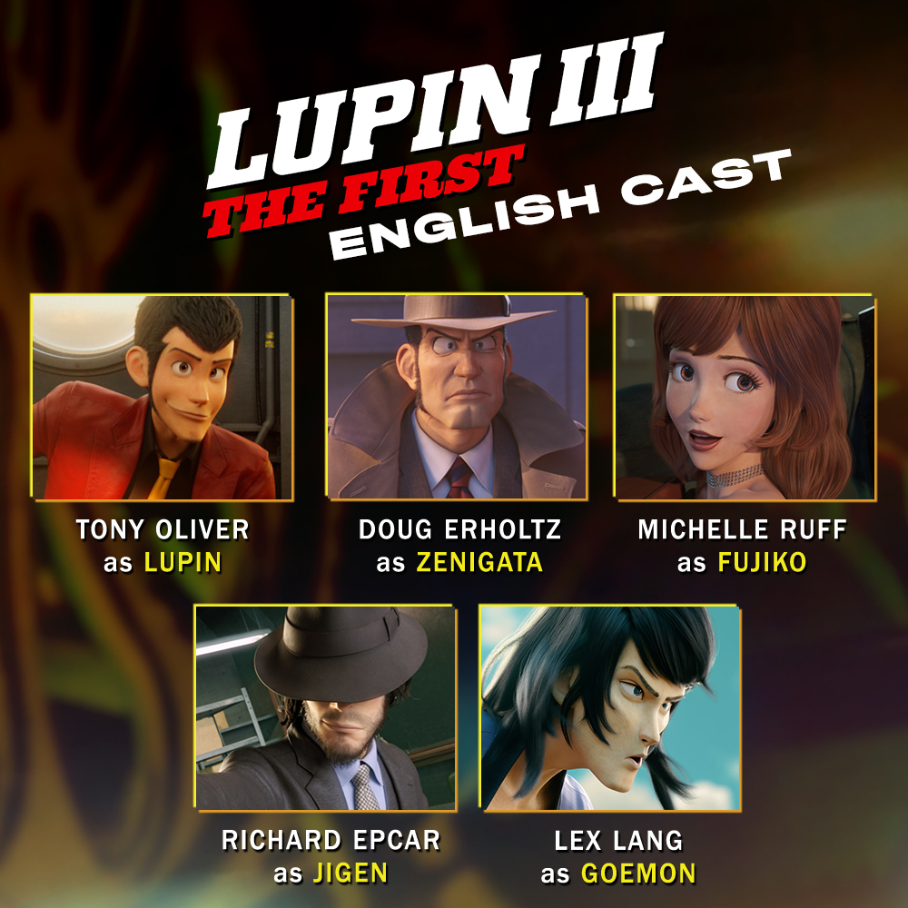 Lupin III: The First English Dub, Sub Trailers Revealed