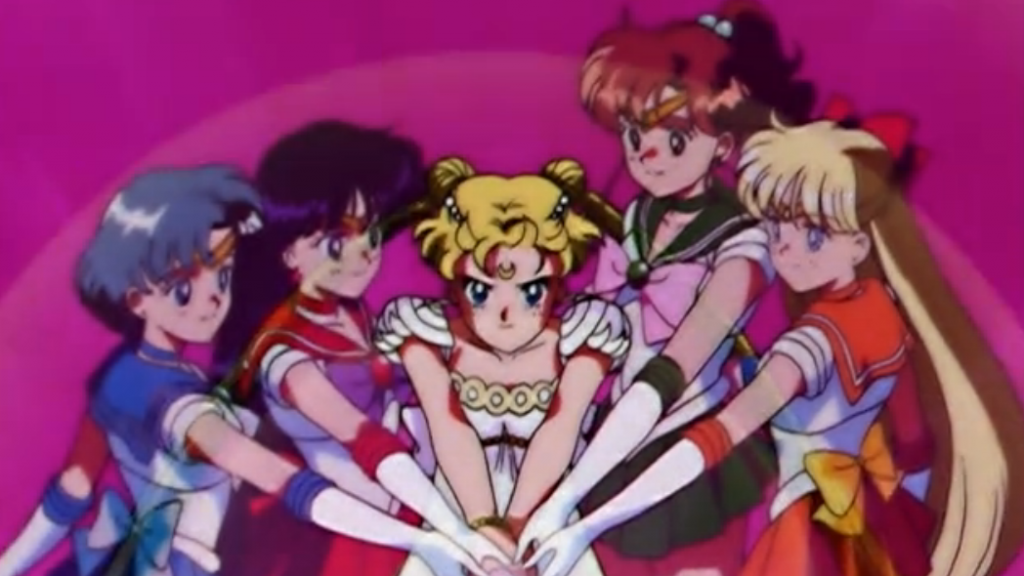 Sailor Moon and the Sailor Guardians