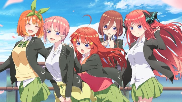 The Quintessential Quintuplets Anime Gets Second Season - Anime