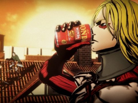 X Japan’s Yoshiki Transforms into a Titan for Coffee Ad