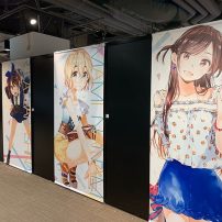 There’s a Rent-A-Girlfriend Art Exhibition in Tokyo Right Now