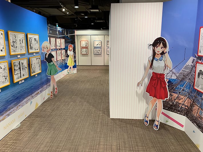 Rent-A-Girlfriend Art Exhibition