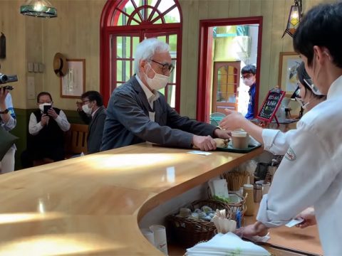 Hayao Miyazaki Eats at Studio Ghibli Café Like Any Other Customer