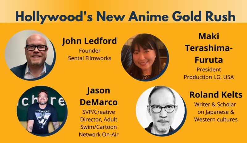 Industry Figures from Adult Swim, Sentai, Production I.G Talk “Hollywood’s New Anime Gold Rush”