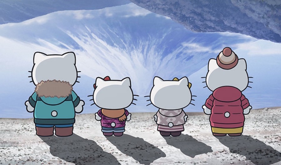 Hello Kitty Gets Cozy with Laid-Back Camp Anime Collaboration
