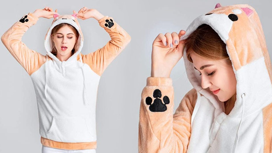 Shiba Inu KAwaii Hoodie