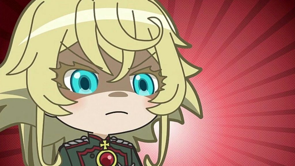 Tanya is even smoller in Isekai Quartet