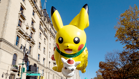 Pikachu Returns For Macy’s Thanksgiving Day Parade