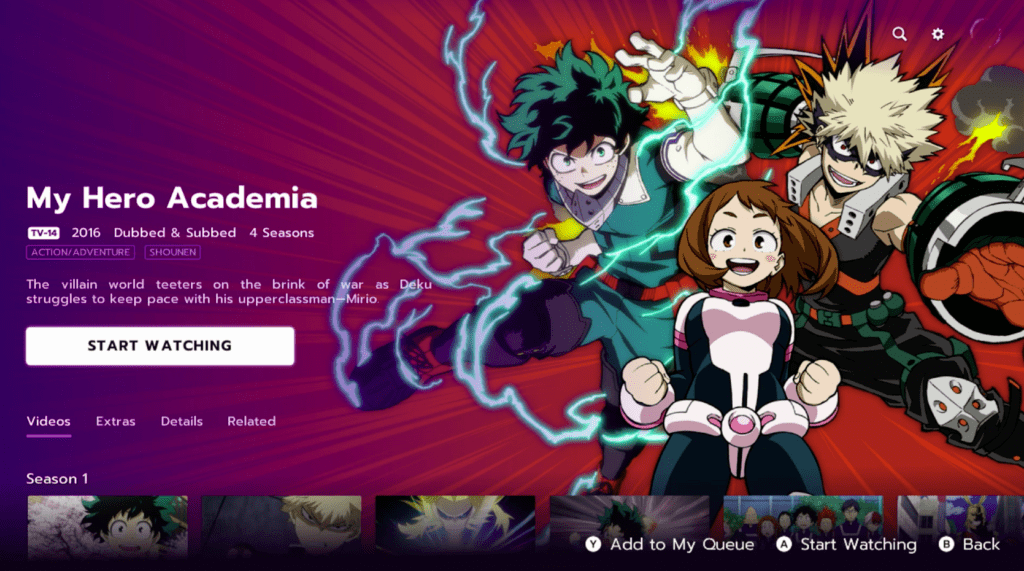 Funimation App Now Available on Nintendo Switch