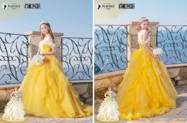 Tie the Knot in One Piece Inspired Wedding Dresses Otaku USA