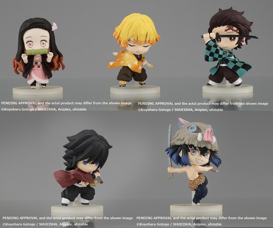 Demon Slayer Chibi Masters Figure Set