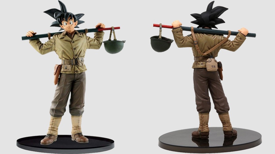 Banpresto Dragon Ball Super Saiyan 3 Goku Sculptures Big Budoukai 6 Volume  5 Figure, 6.3