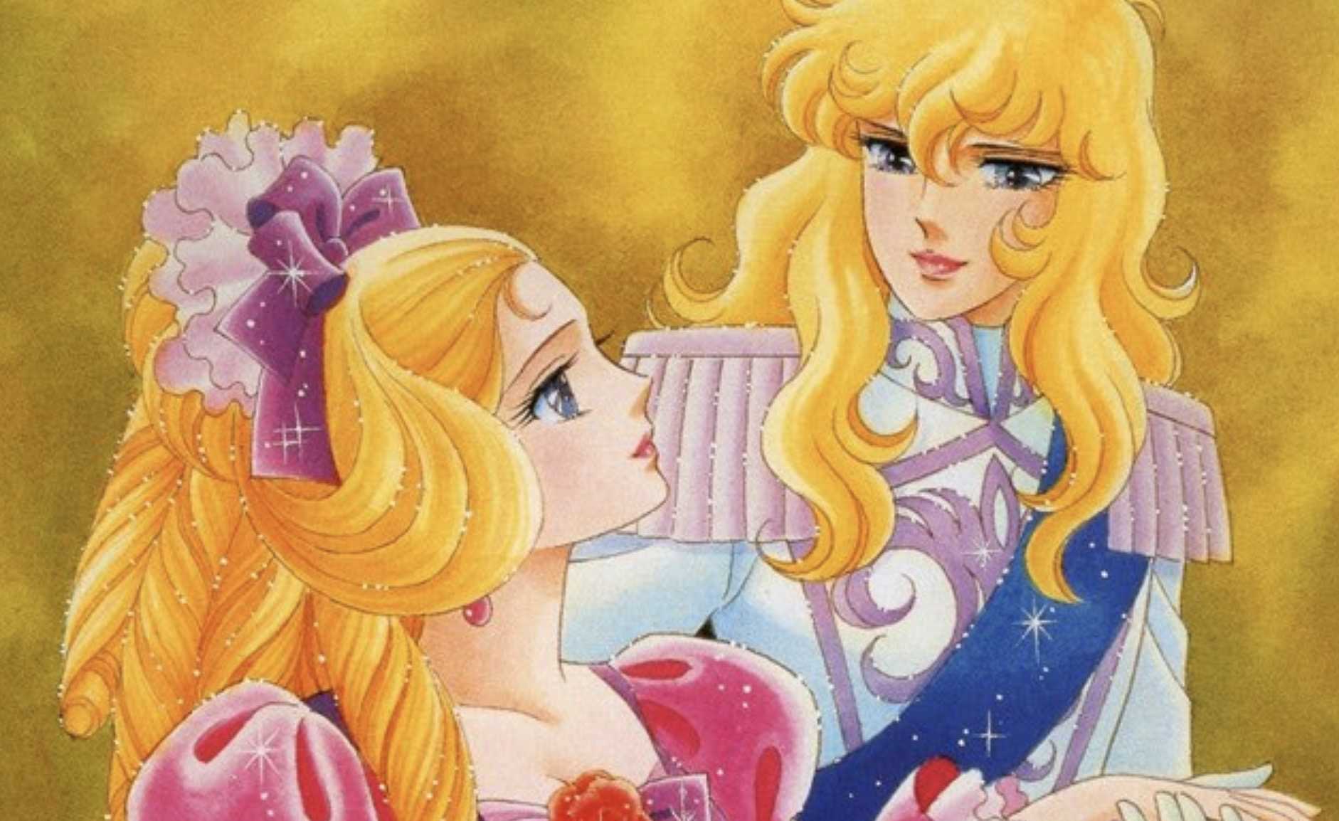 Marie Antoinette and Lady Oscar, from The Rose of Versailles
