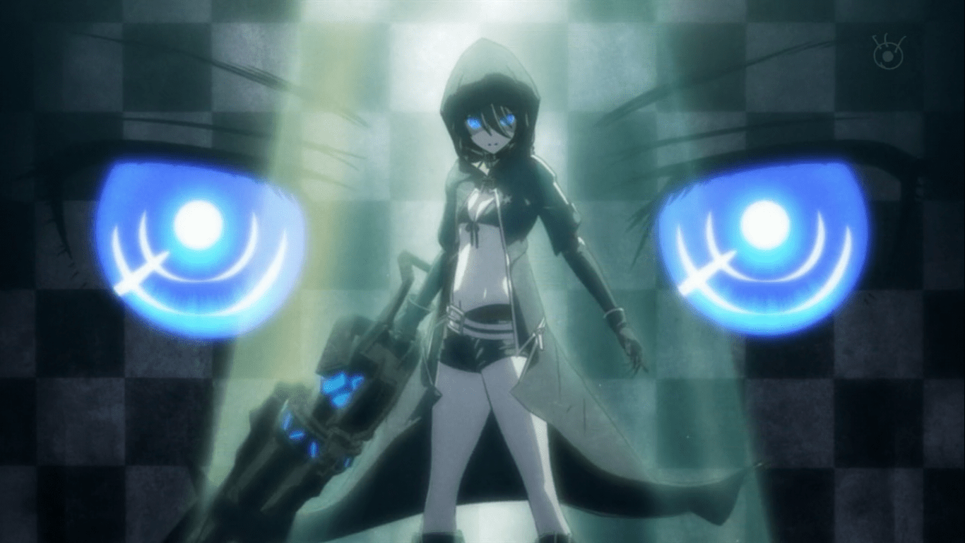 Anime swordswomen like Black Rock Shooter look amazing while they fight!