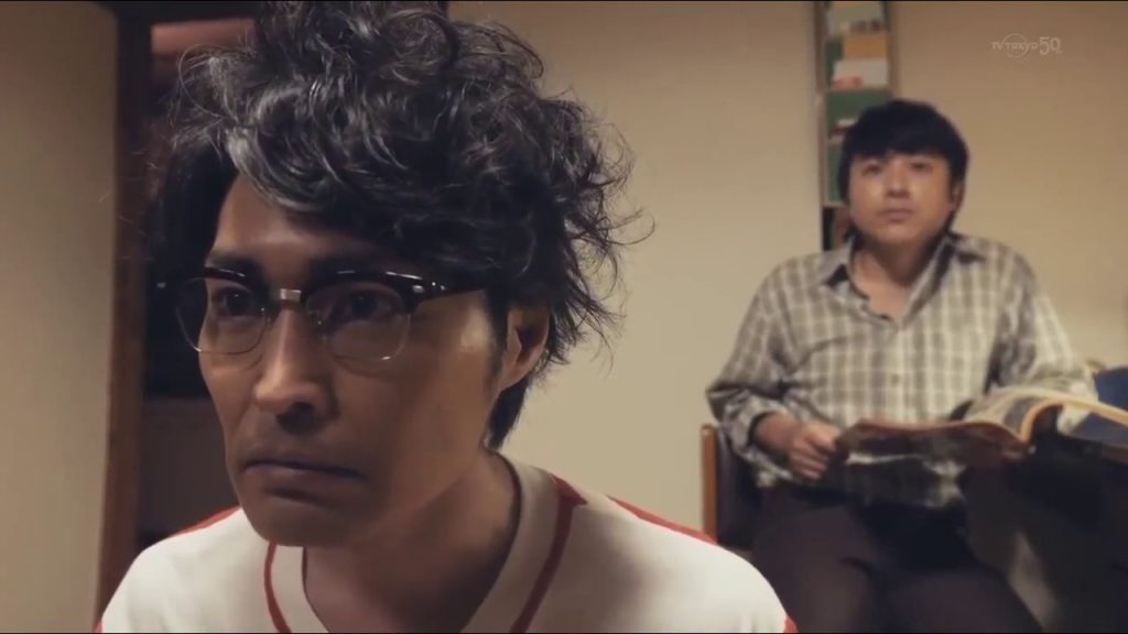 Ken Yasuda as Hideaki Anno in Blue Blazes