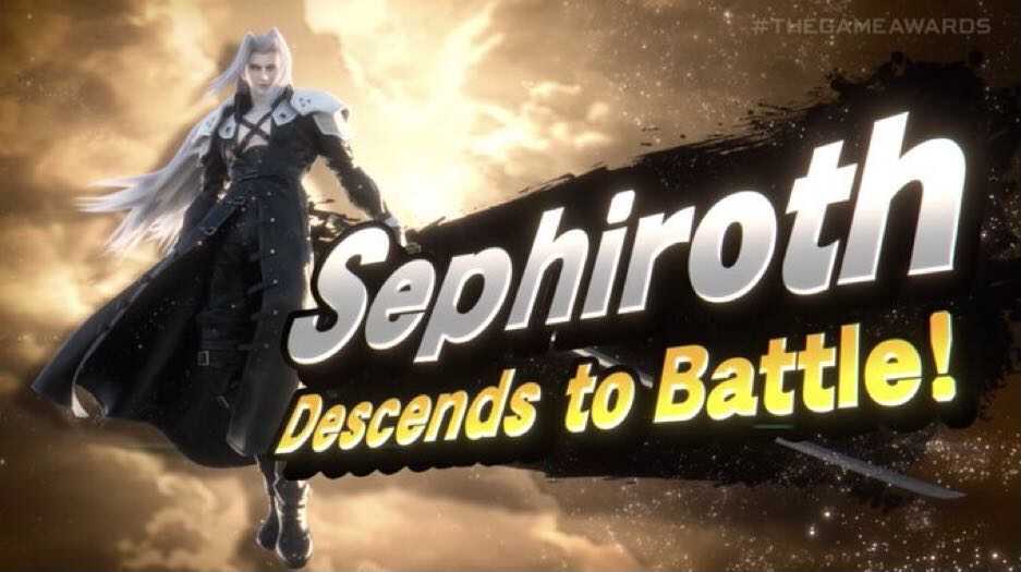 Sephiroth Takes a Stab at Super Smash Bros. Ultimate Roster