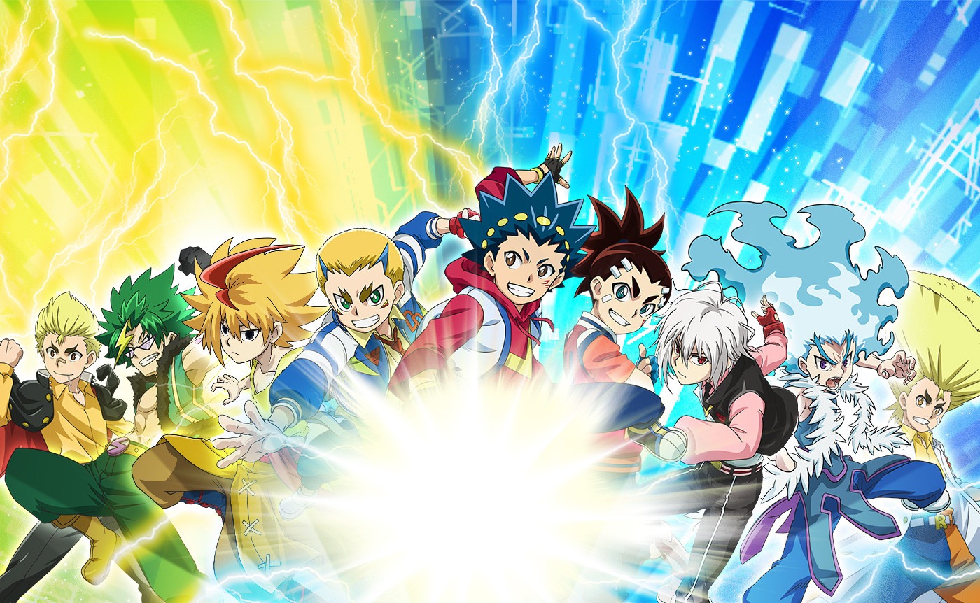 Beyblade Burst Sparking Anime Lines Up Disney XD Premiere for February –  Otaku USA Magazine