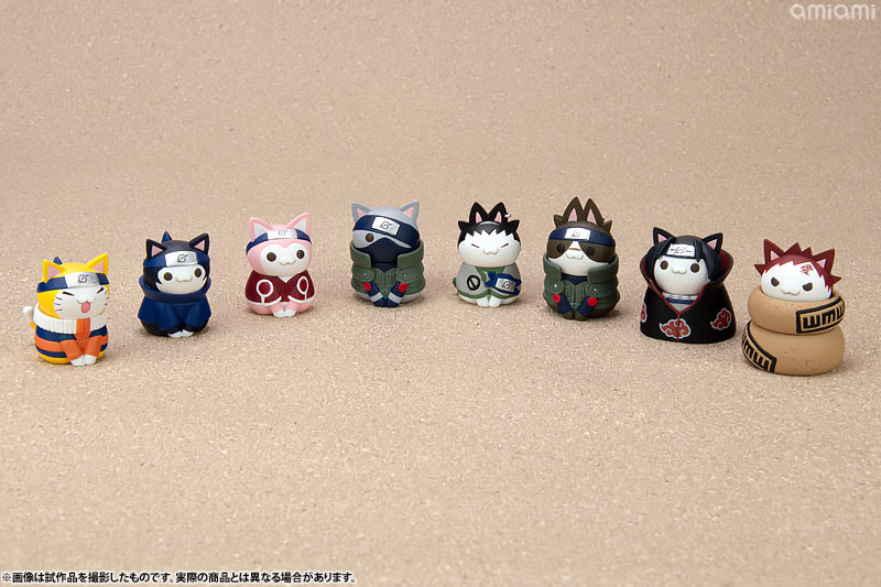 Naruto Extended Cast Gets Kitty Makeovers from AmiAmi