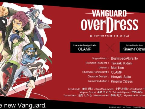 New Cardfight!! Vanguard Series Vanguard overDress Announced