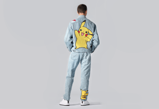 Get Your 90s Nostalgia on With Pokémon Levi Jeans