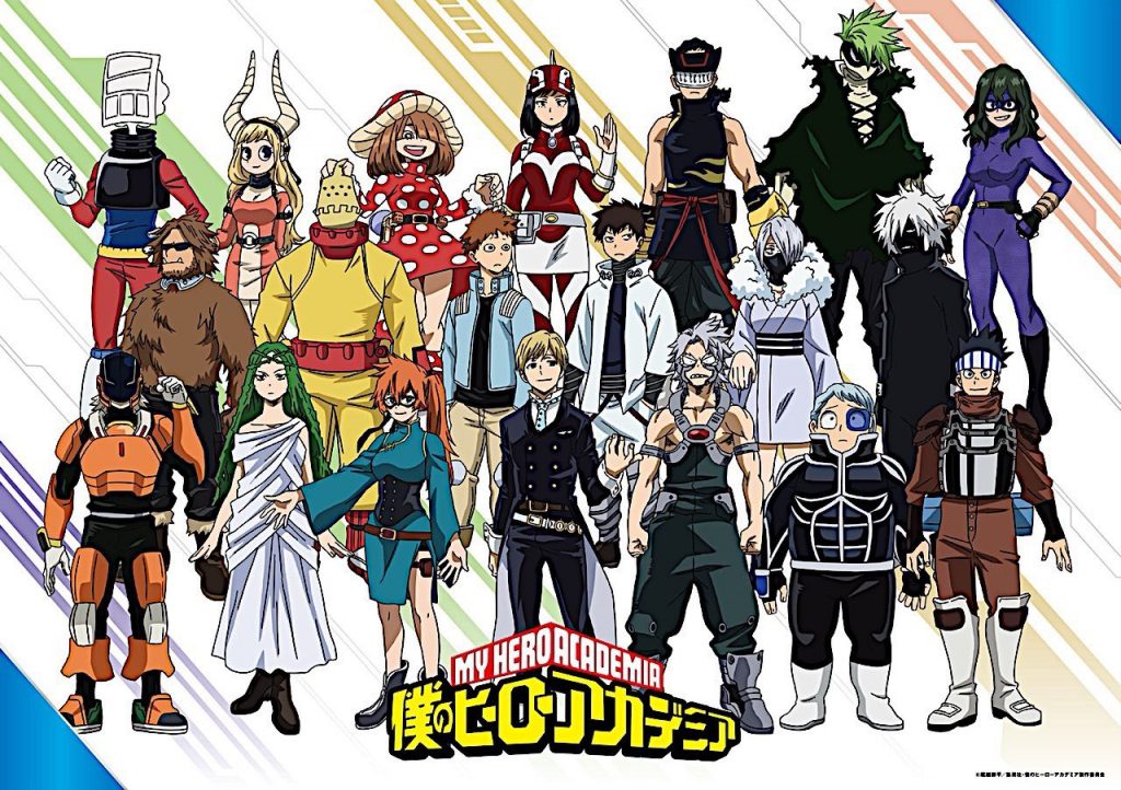 My Hero Academia Visual Shows Off Class 1-B’s Hero Suits