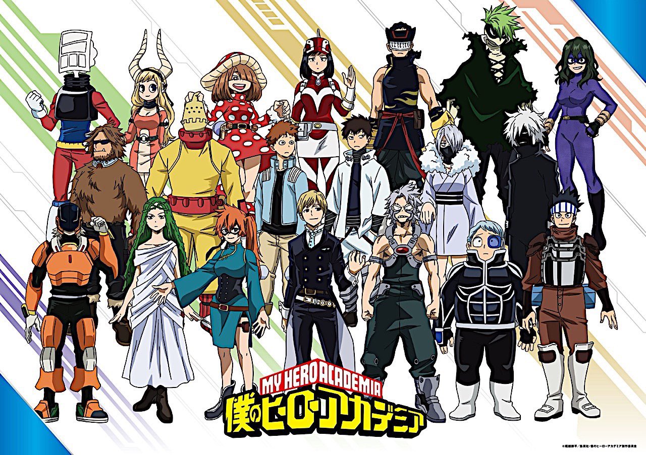 My Hero Academia Visual Shows Off Class 1-B's Hero Suits