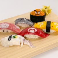 Japanese Artisan Makes Clay Sushi Out of Mario Symbolism