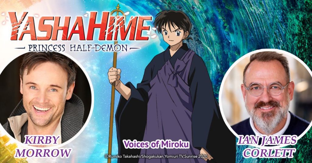 Ian James Corlett Will Play Miroku in Yasahime: Princess Half-Demon