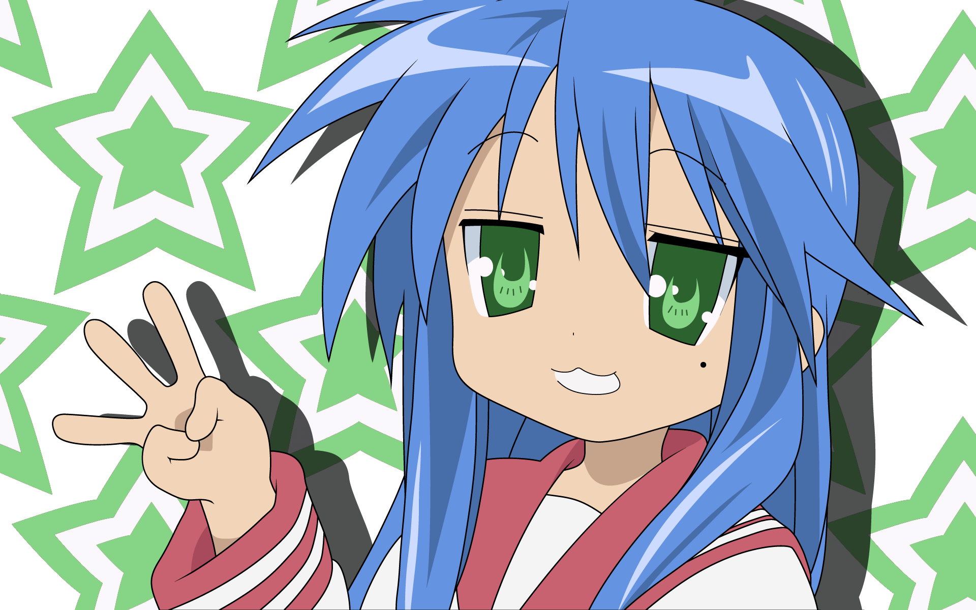 Konata Izumi, fangirl prime