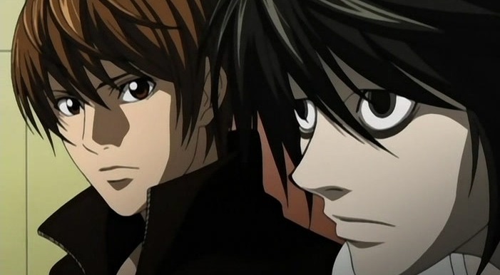 Light Yagami and L Lawliet, Death Note