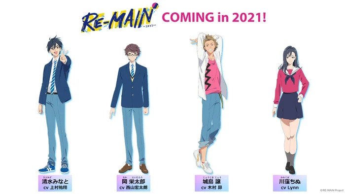 MAPPA, Tiger and Bunny Writer Coming out with RE-MAIN Anime