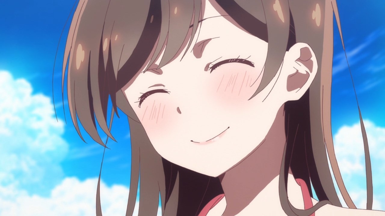 Crunchyroll.pt - O sorriso mais bonito 🥰❤ ⠀⠀⠀⠀⠀⠀⠀⠀⠀ ~✨ Anime:  Rent-A-Girlfriend