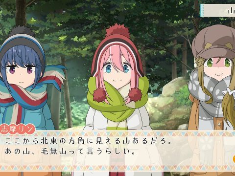 Laid-Back Camp Game Gets Console Launch Date in Japan