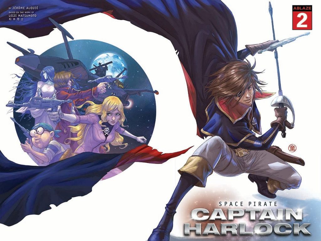 SPACE PIRATE CAPTAIN HARLOCK Issue #2 Gets 5 Variant Covers