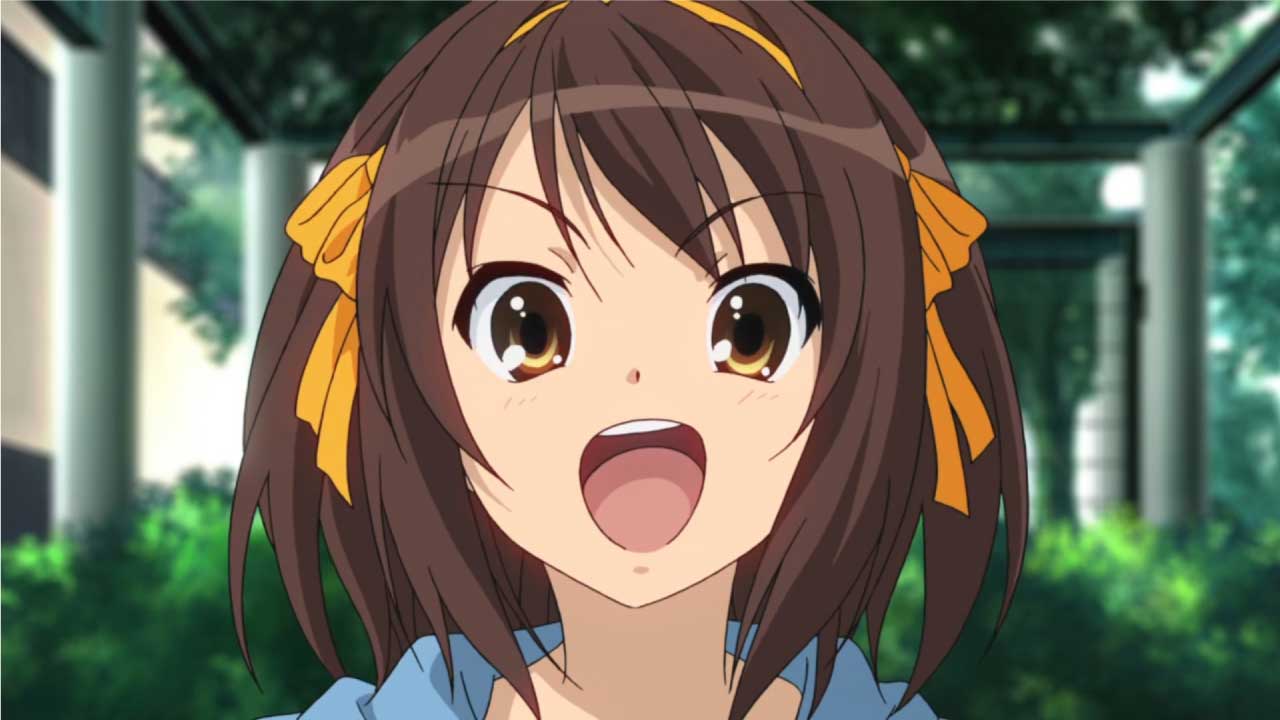 The happy Haruhi of KyoAni