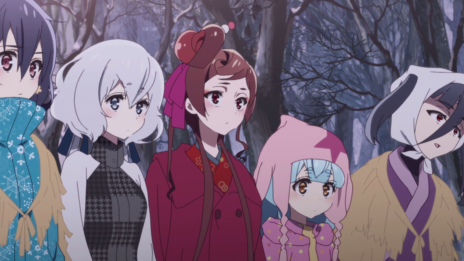 The girls of Franchouchou